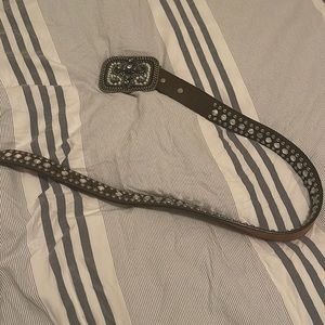 Bedazzled belt & buckle